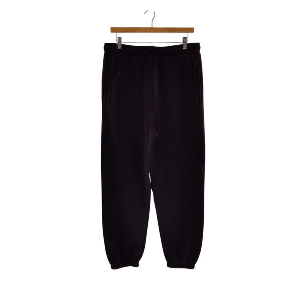 Quince Men Everyday Fleece Joggers Black Pants L